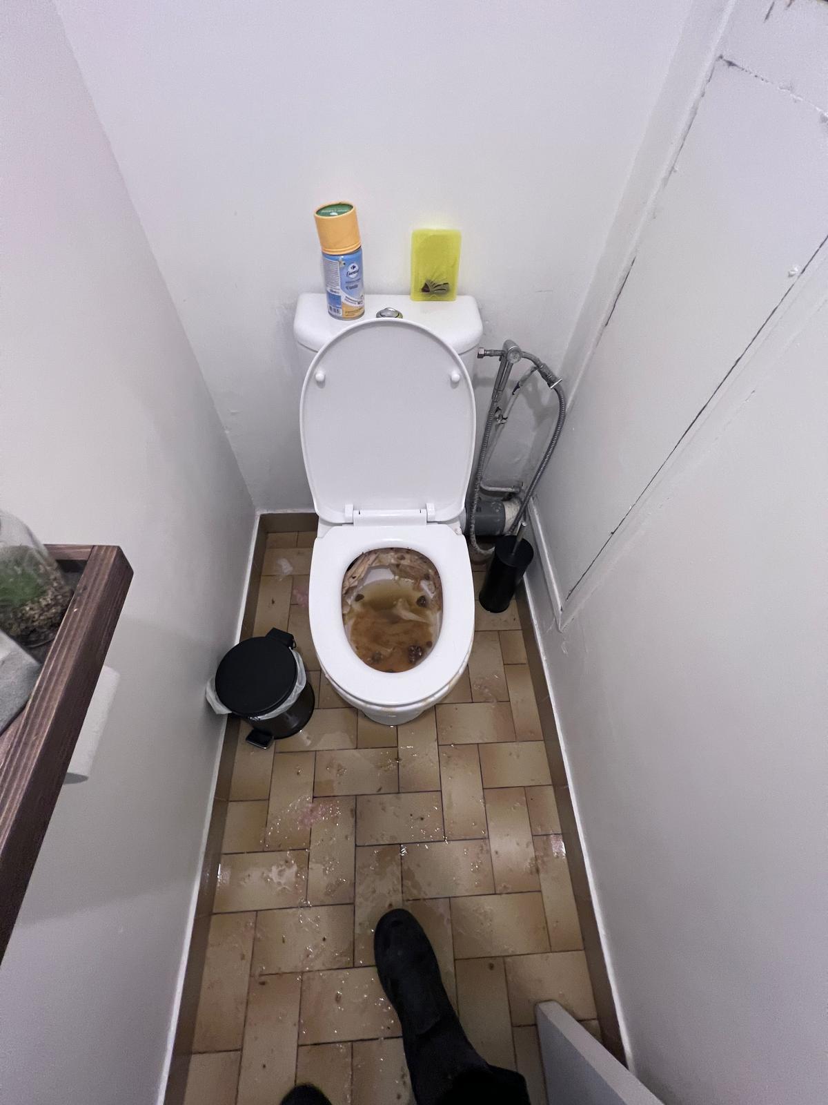 Canalisation avant debouchage par Plumber Deboucheur